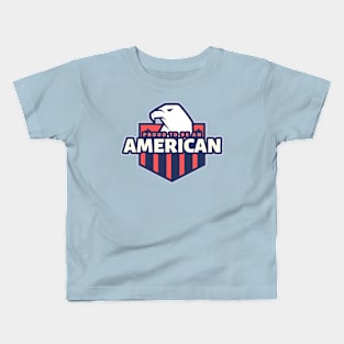 Proud to be an American - (USA) Kids T-Shirt